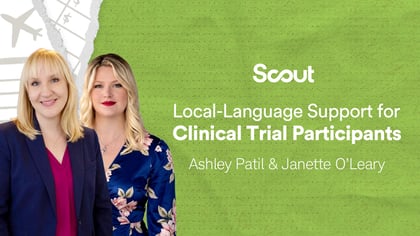 Local-Language Support for Clinical Trial Participants